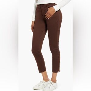 Wit & Wisdom 'Ab'Solution High Waist Ankle Skinny Pants in Cold Brew Size 0 NWT